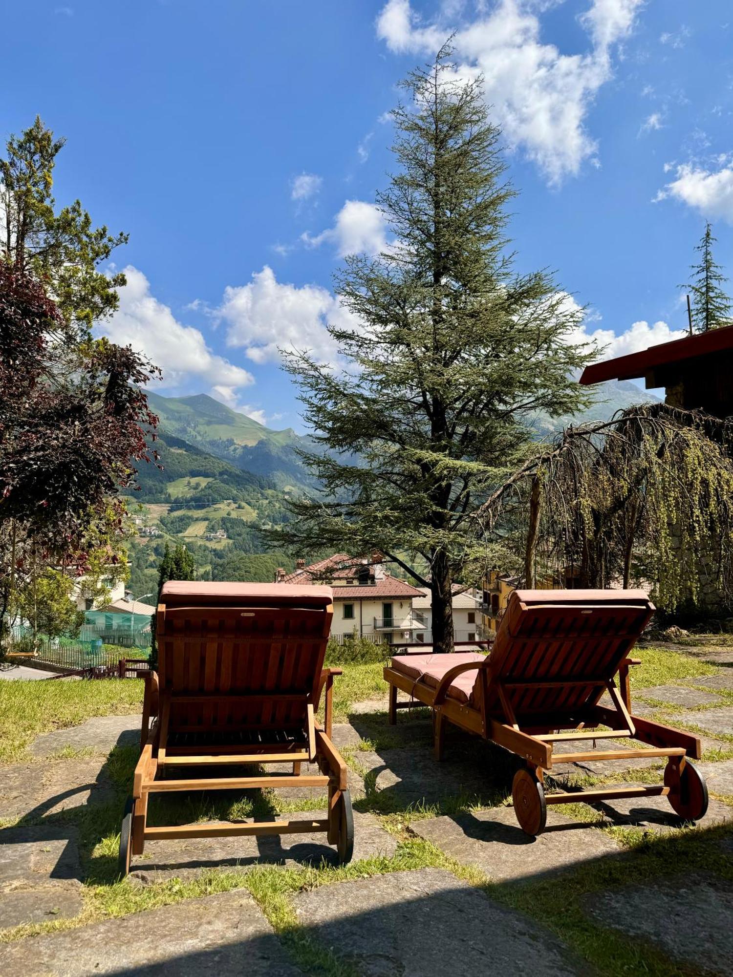 Villa Drago Chalet Oltre il Colle Exterior photo